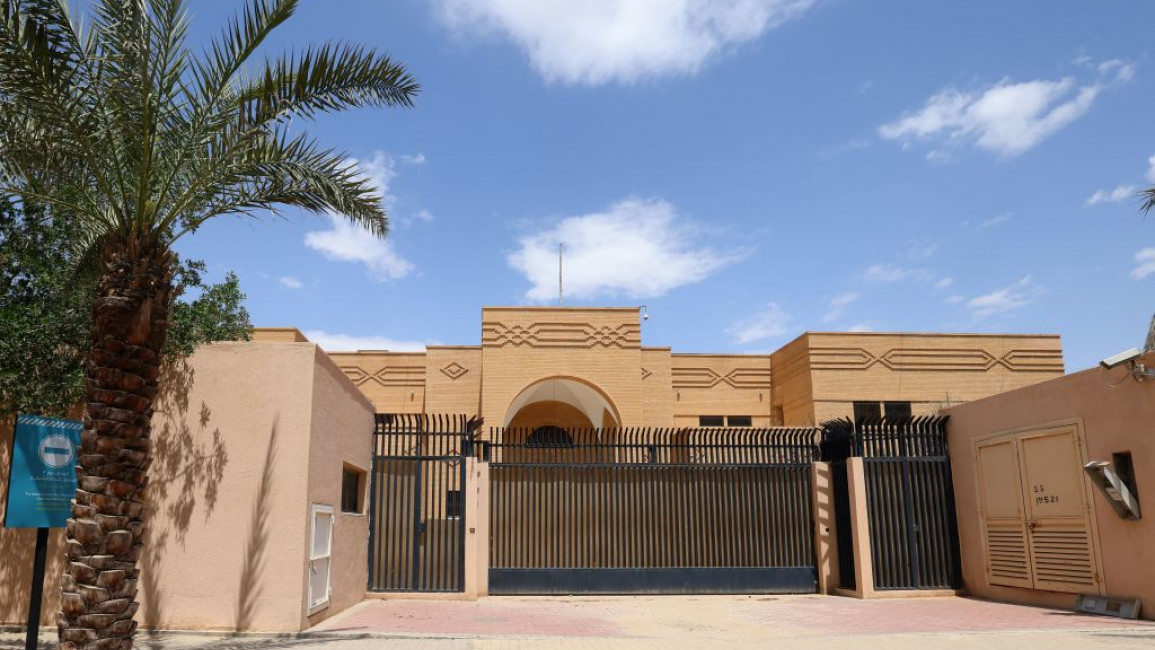 The Iranian embassy in Riyadh closed in 2016 [Getty]