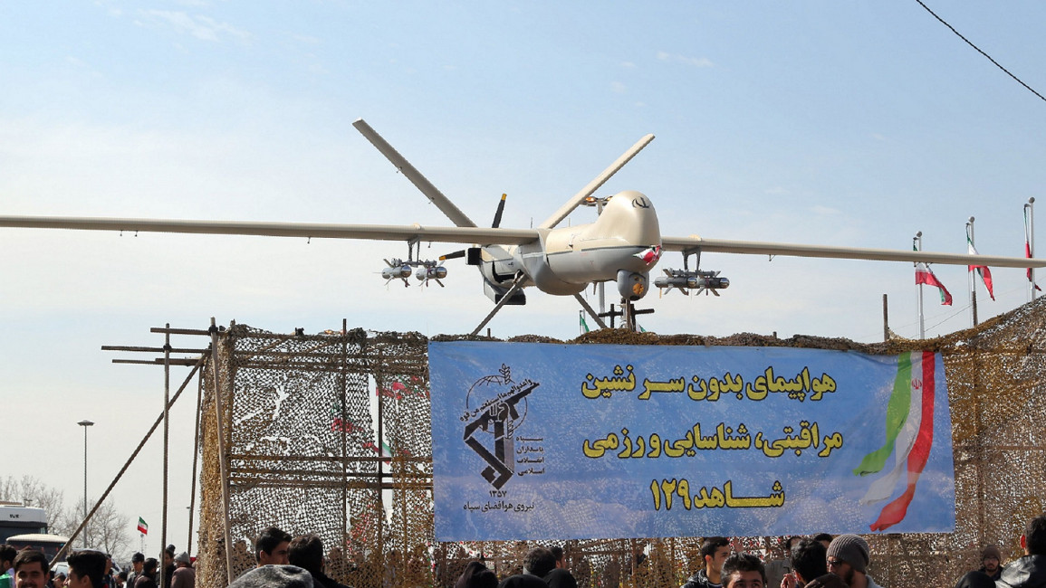 Iranian drone AFP