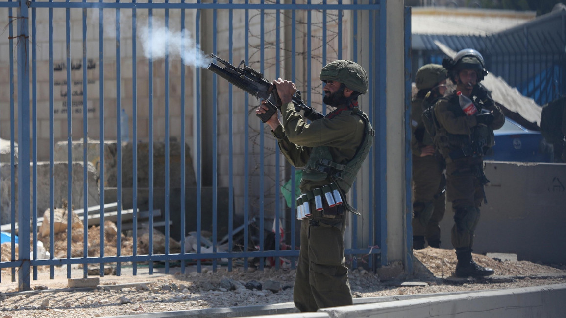 israeli troops palestinian west bank