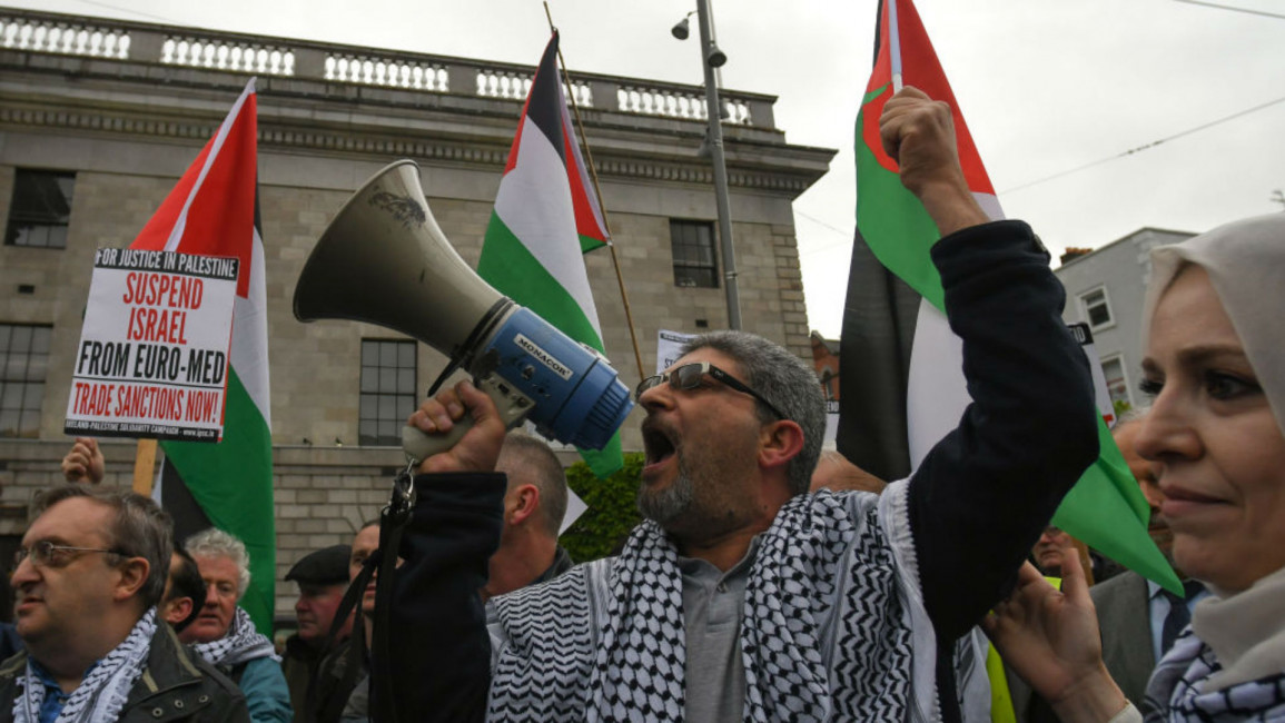 Palestine support in Ireland - Getty