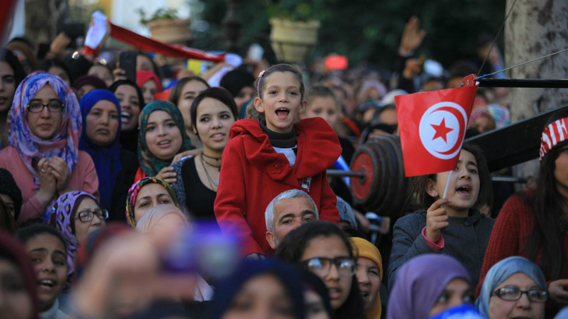 Tunisia anniversary revolution