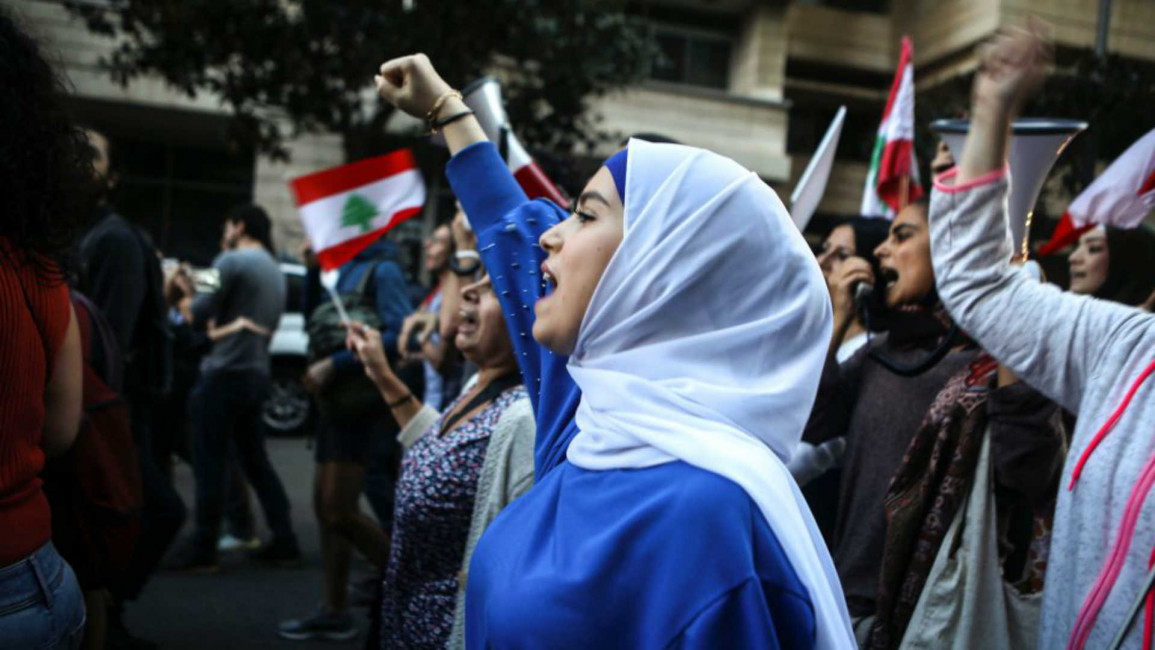 Beirut protests - Getty