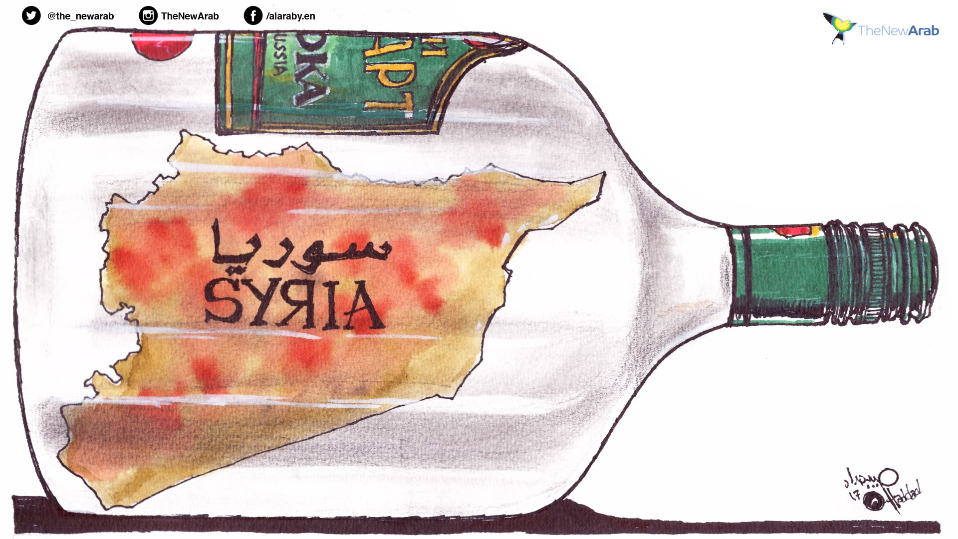 Cartoon - Syria in a bottle.jpg
