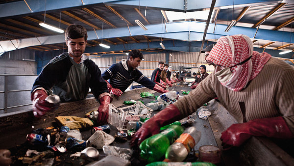 Lebanese NGO repays community via recycling exchange scheme - The New Arab