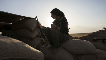 Kurdish fighter Syria