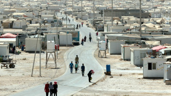Zaatari camp -- AFP