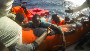 Mediterranean getty migrants
