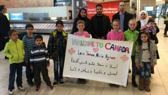 Refugees arriving in Canada - Mohammad al-Rayyan