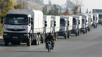 Syria aid AFP