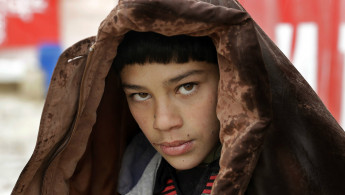 Syrian refugee boy -- AFP