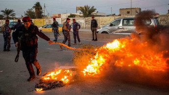 Iraq protest basra january afp