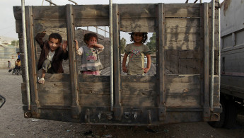 Yemen poor children