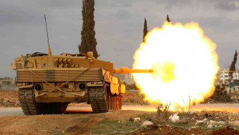 Turkish tank al-bab