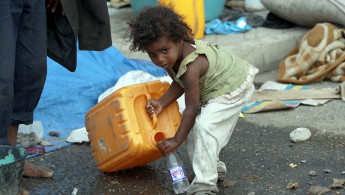 Yemen fighting water AFP