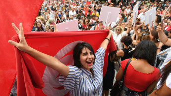 Tunisia women rights march