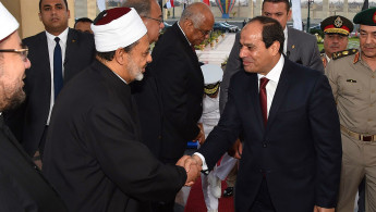 Grand Imam and  Sisi