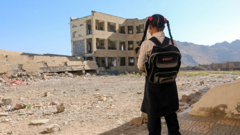Yemeni schoolgirl - AFP