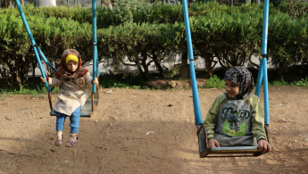 syria disabled children AFP