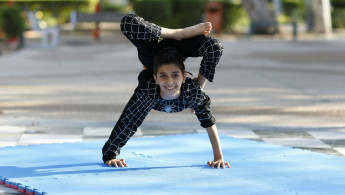 Gaza spider-boy Mohammad Lubbad