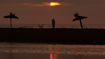 Tangier sunset FADEL SENNA/AFP