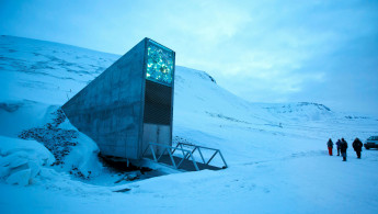 Svalbard seed bank AFP