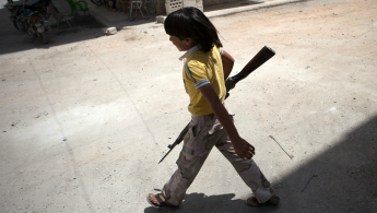 child soldiers syria AFP
