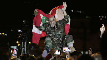 Freed Lebanese soldier