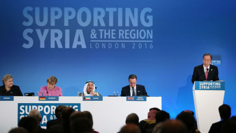 London donor conference [AFP]