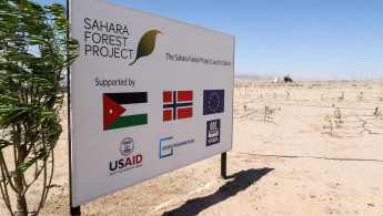 Jordan desert sahara project AFP