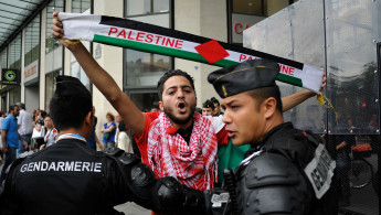 Pro-Palestinian Demonstration Against Israel Military Action In Gaza