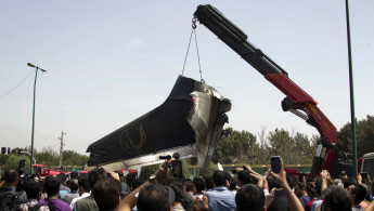 Iran plane crash afp