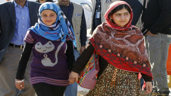 Malala and Muzoon AFP