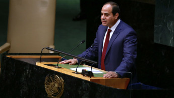 Sisi in New York United Nations General Assembly [Anadolu/Getty]