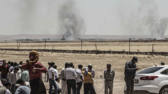 Clashes between Daesh and Kurdish armed groups in Kobani