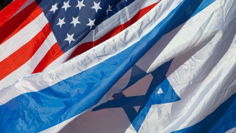 US-Israel flags AFP