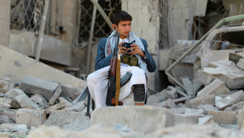 Yemen Houthi fighter