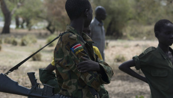 South Sudan children [AFP]