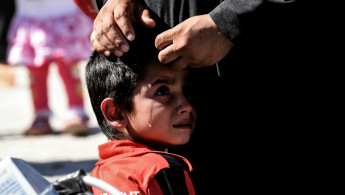 Syrian children [AFP]