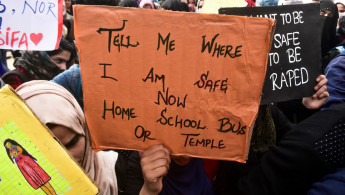Kashmir students protest