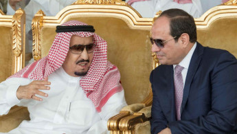 Sisi and King Salman - Anadolu