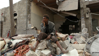 yemen mocha house destroyed civilian afp