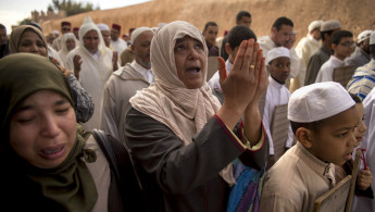 Morocco rain prayer AFP