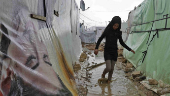 Syria refugee girl lebanon afp