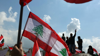 Lebanon flag -- AFP