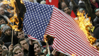 turkey american flag AFP