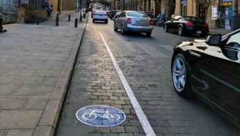 Bike lane Beirut