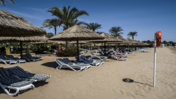 Sharm beach AFP
