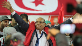 Tunisia Marzouki election Anadolu