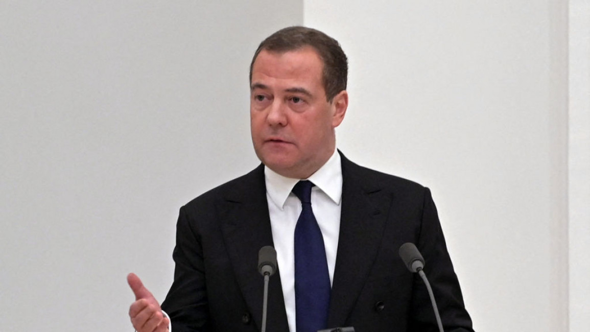 Russia's Dmitry Medvedev