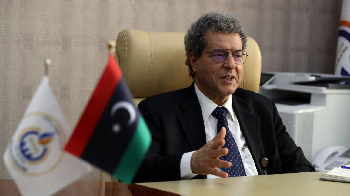 Mohammed Aoun, the Libyan oil minister.